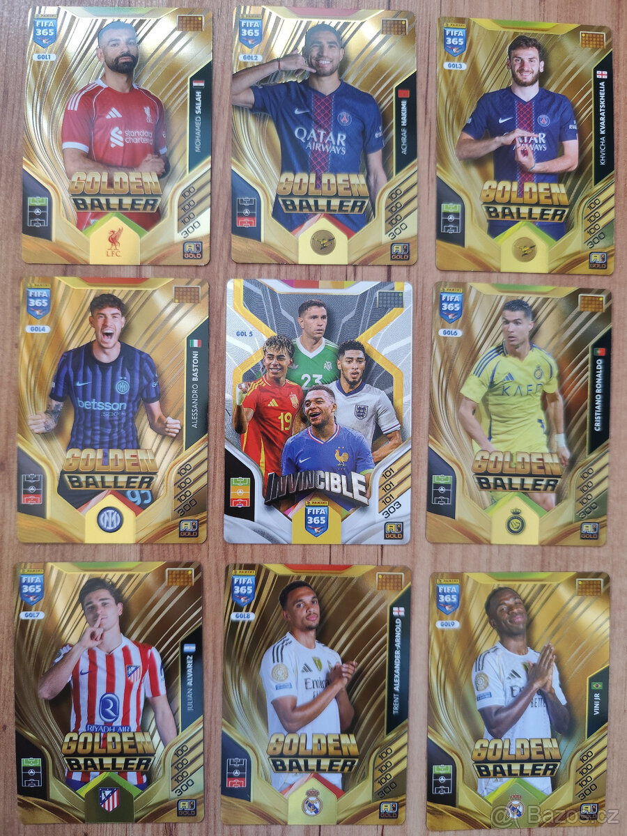 Fotbalové kartičky Adrenalyn - Fifa 365 2026