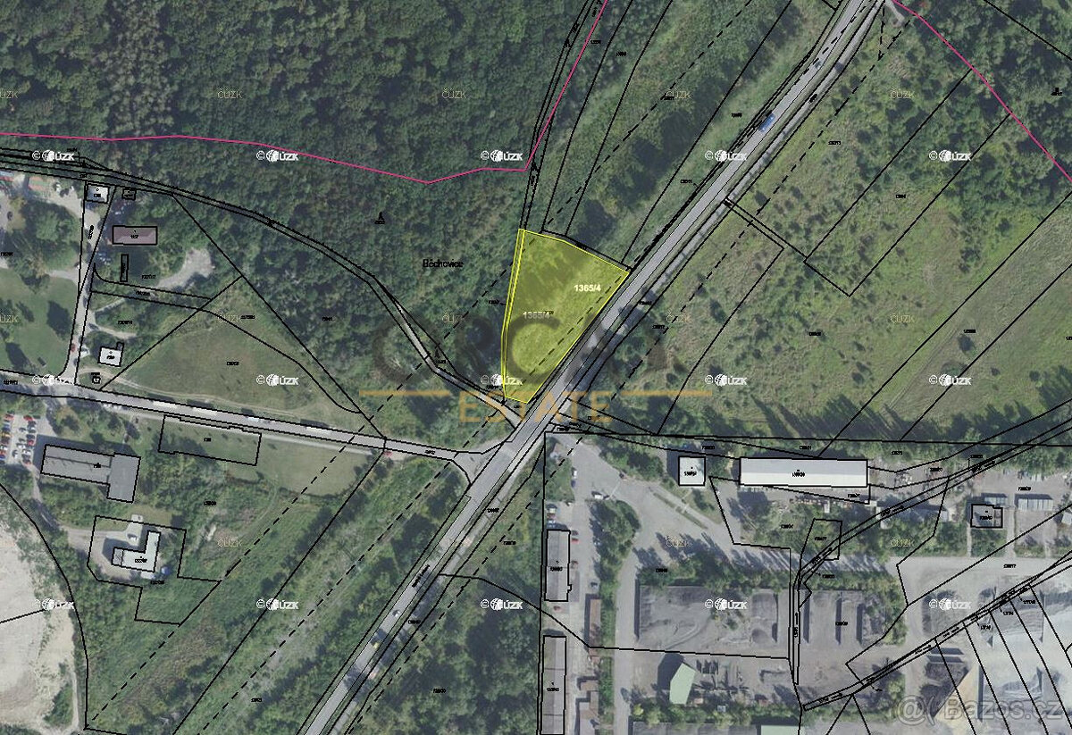 Prodej 0,37 ha pozemků v k.ú. Běchovice