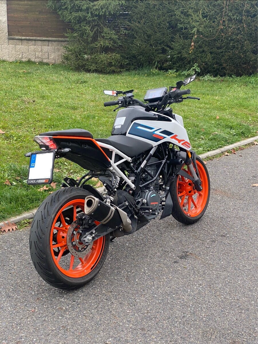 Originální výfuk na ktm Duke 125/390