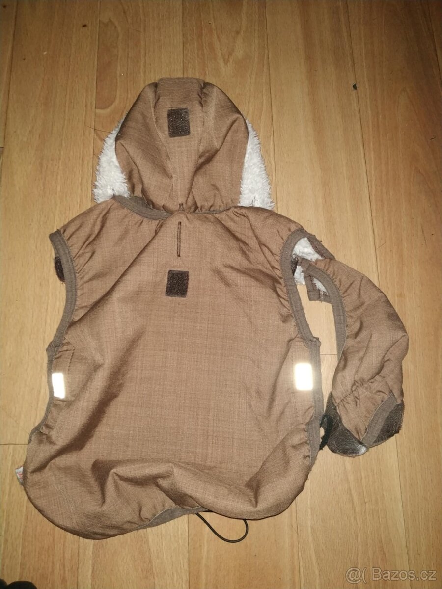 Samohýl zimní bundička s kapucí pro psa