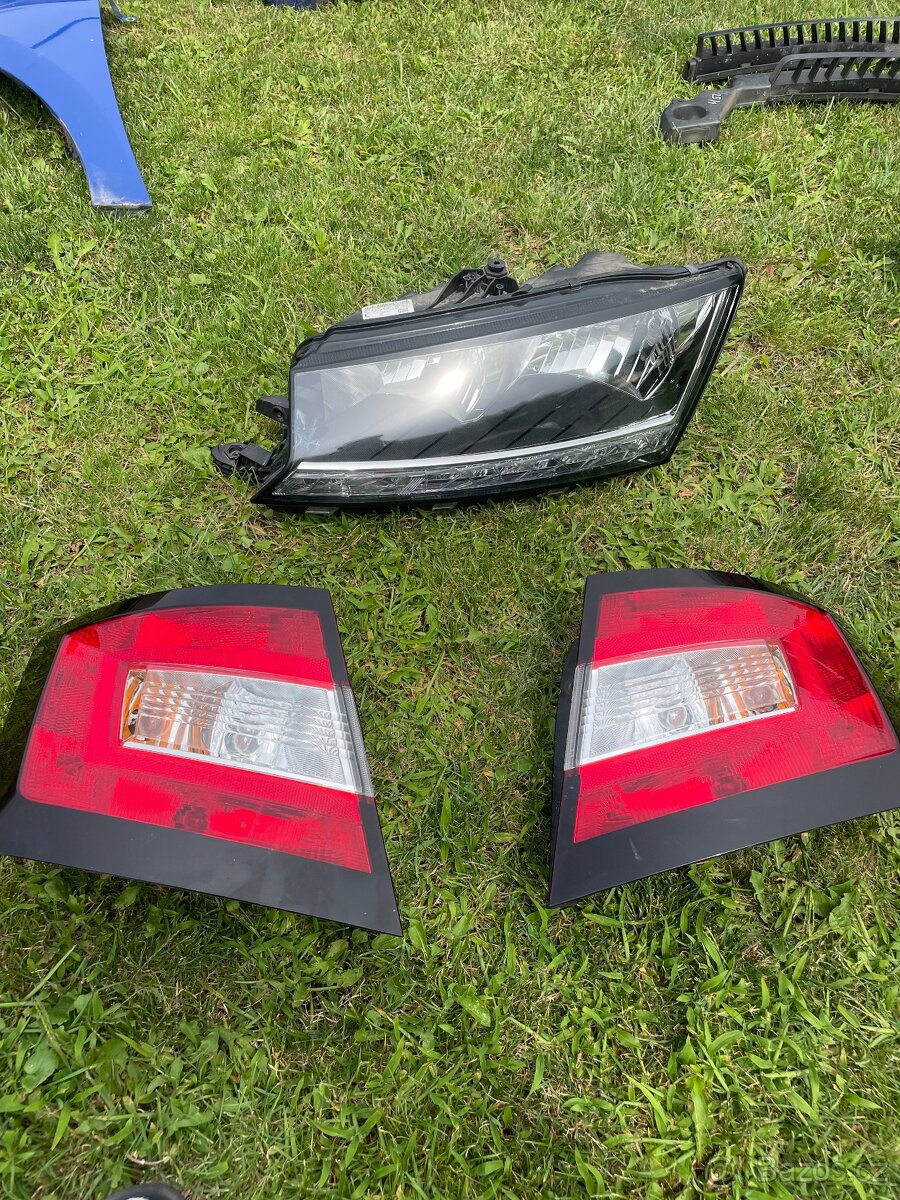 Světla Škoda Fabia III poface