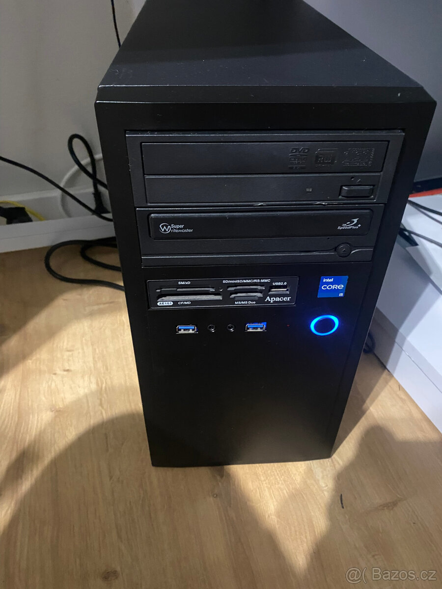 PC sestava, i5 12400F, RX560, 512GB/16GB