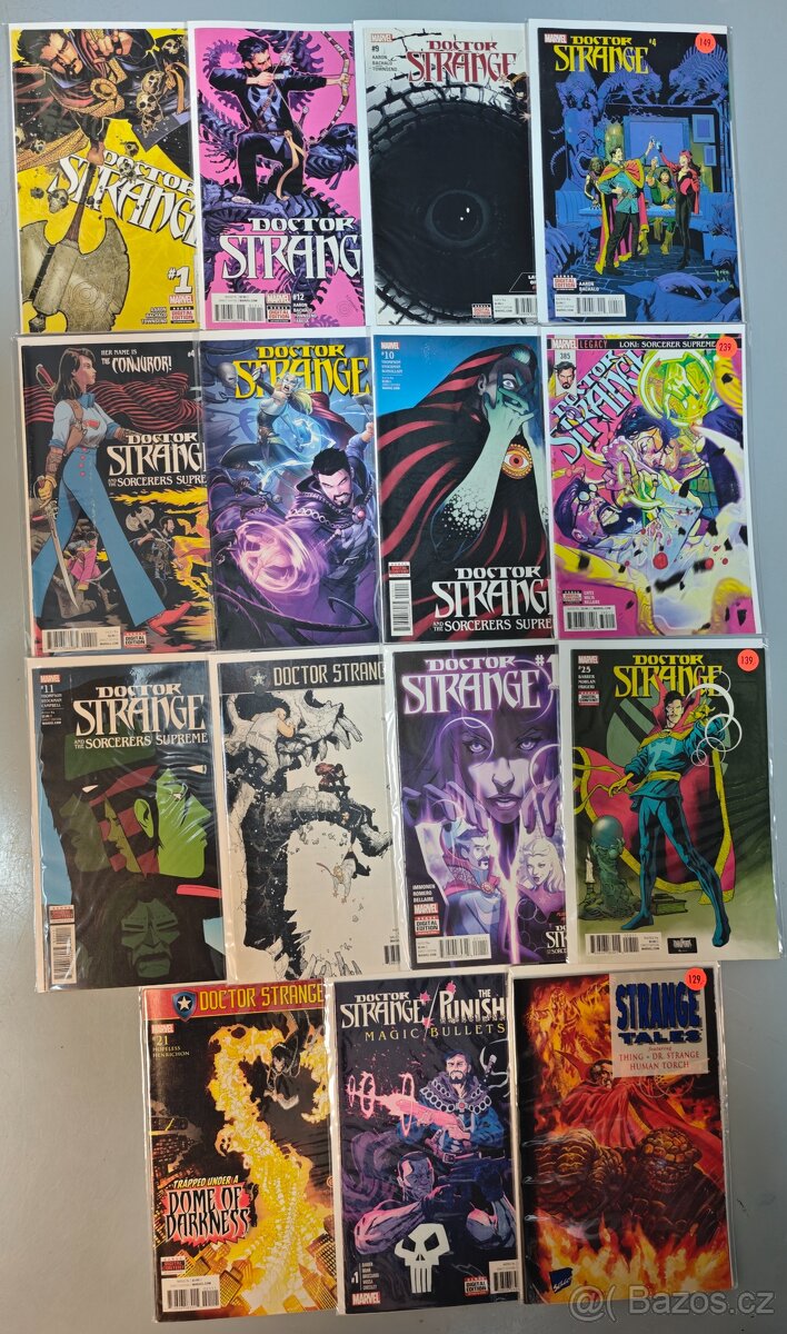 Komiksy sešitové anglicky Marvel Doctor Strange