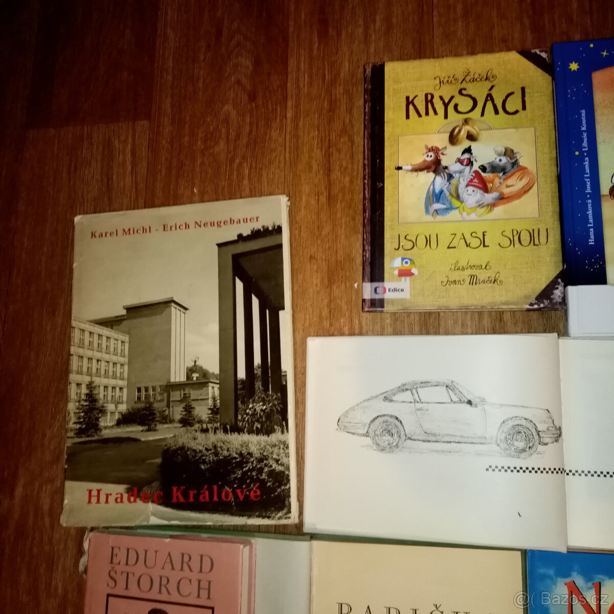 Prodám různě staré knihy - příroda, místopis, dětské aj.