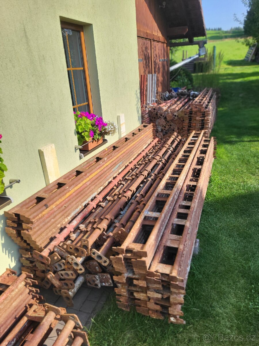 Haki lešení- jednotlivé díly, výměna, kladka, šroub. patky