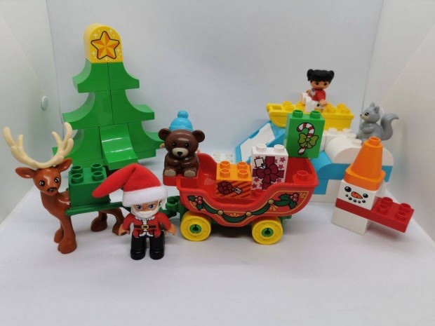 Lego DUPLO – Kompletní set Vánoční Santa TOP STAV