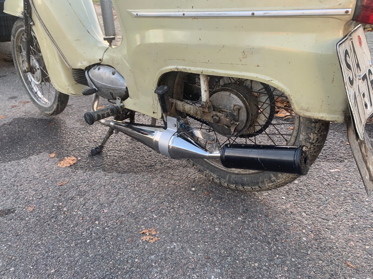 Laděný vyfuk jawa 50/simson