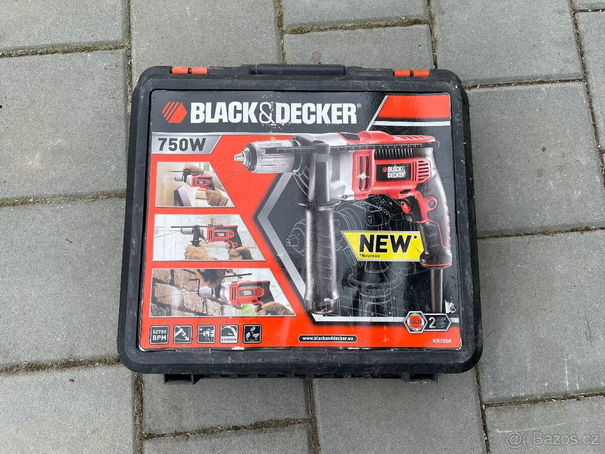BLACK&DECKER KR705K-XK příletová vrtačka