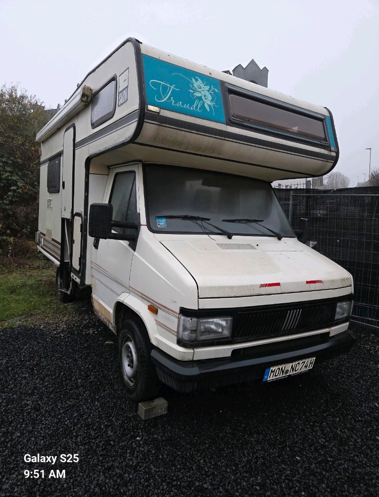 FIAT DUCATO 290 OBYTNÉ 1992 NAJ. 200TKM