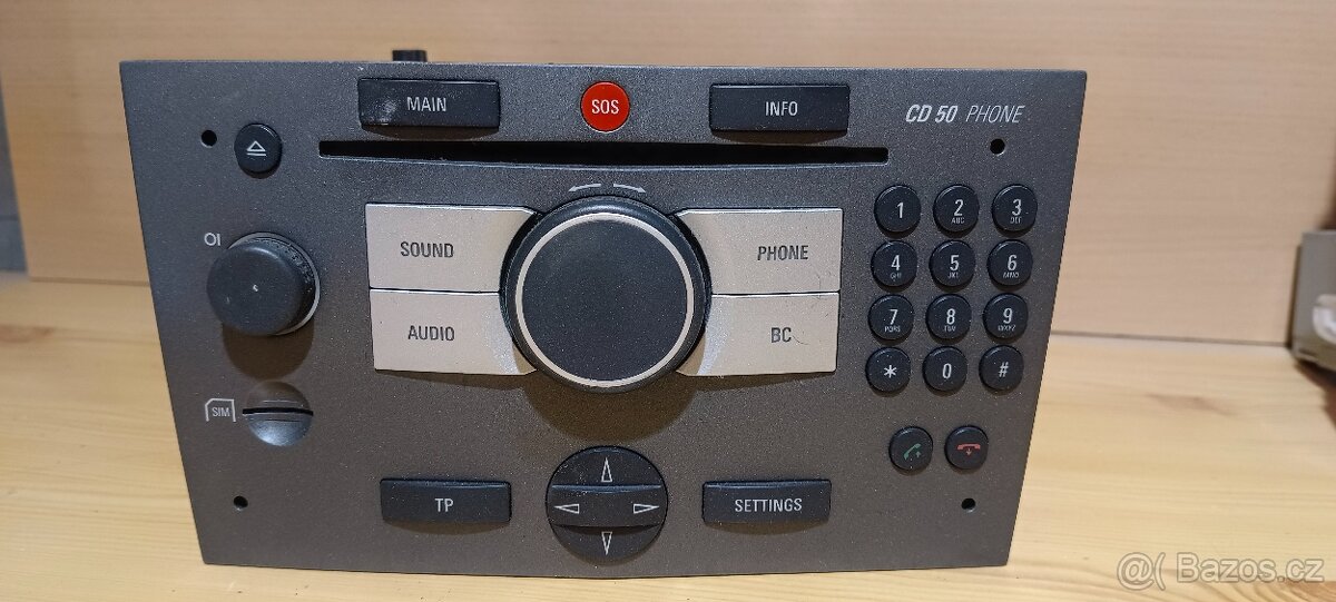 Originální autorádio Opel