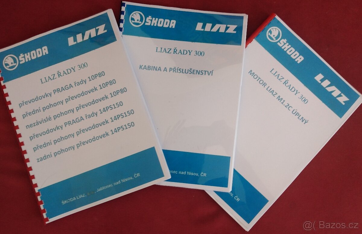 PŘÍRUČKY LIAZ 300