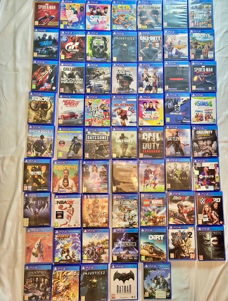 Hry pro ps4 ps5 , sbírka 2