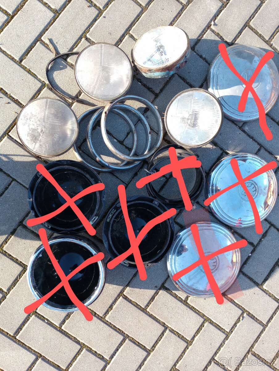 Náhradní díly ŠKODA (parabola, rámeček)