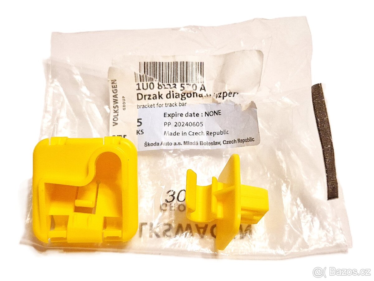 Držáky podpěry kapoty Škoda