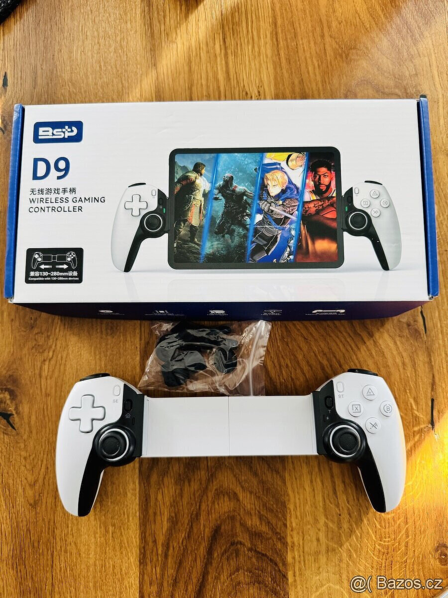 Bluetooth ovladač pro iOS Android Mobile Gamepad pro PS5