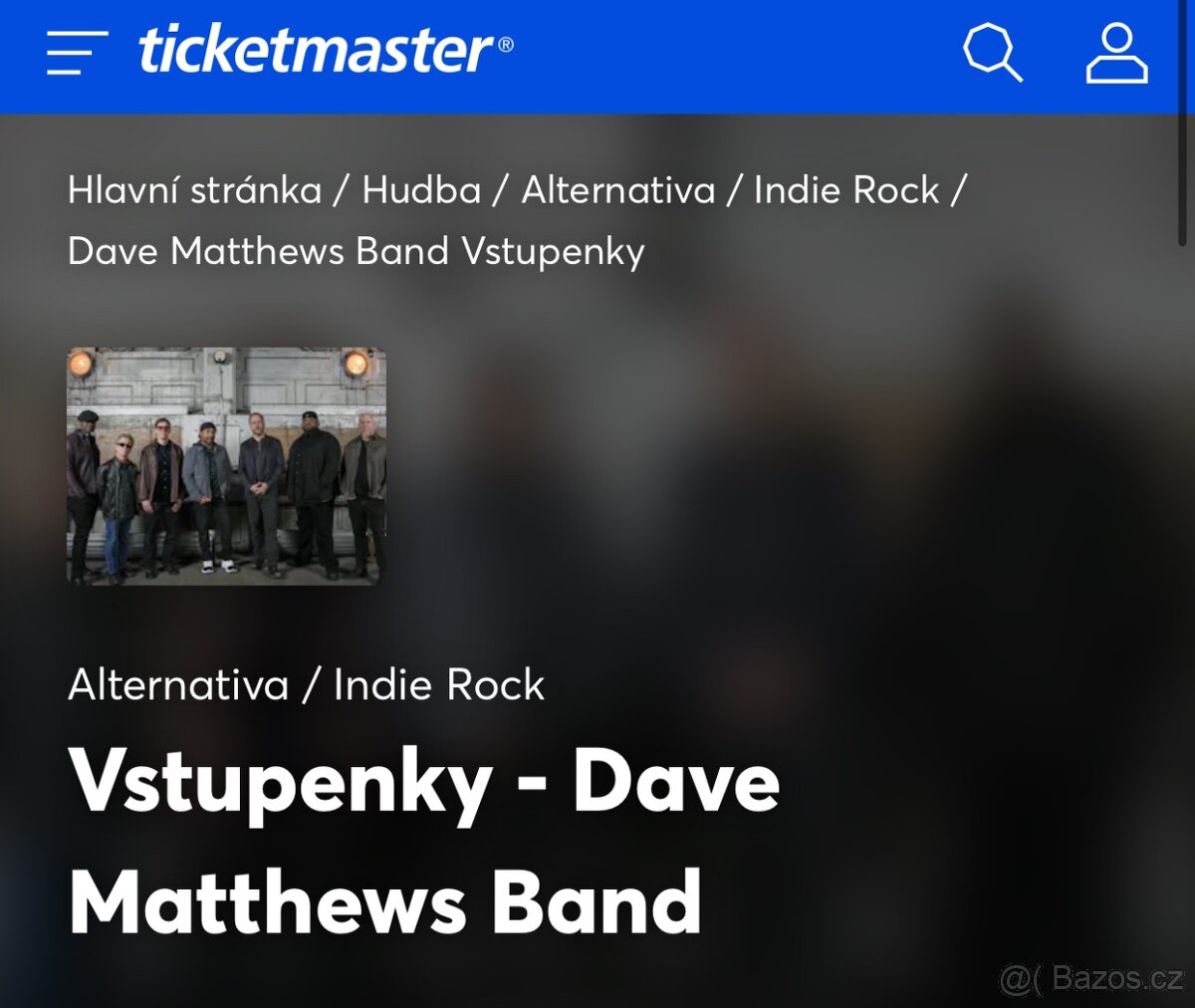 Dave Matthews Band - 16.4.2024