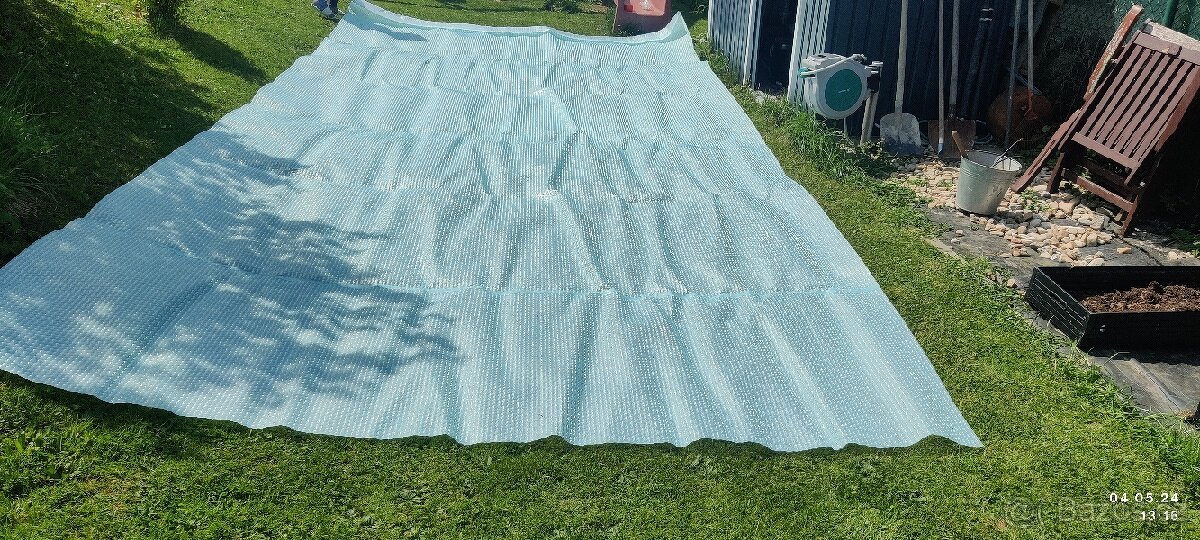 Nová tkaná,celoroční,solarní, bazénová folie 7x3,2m