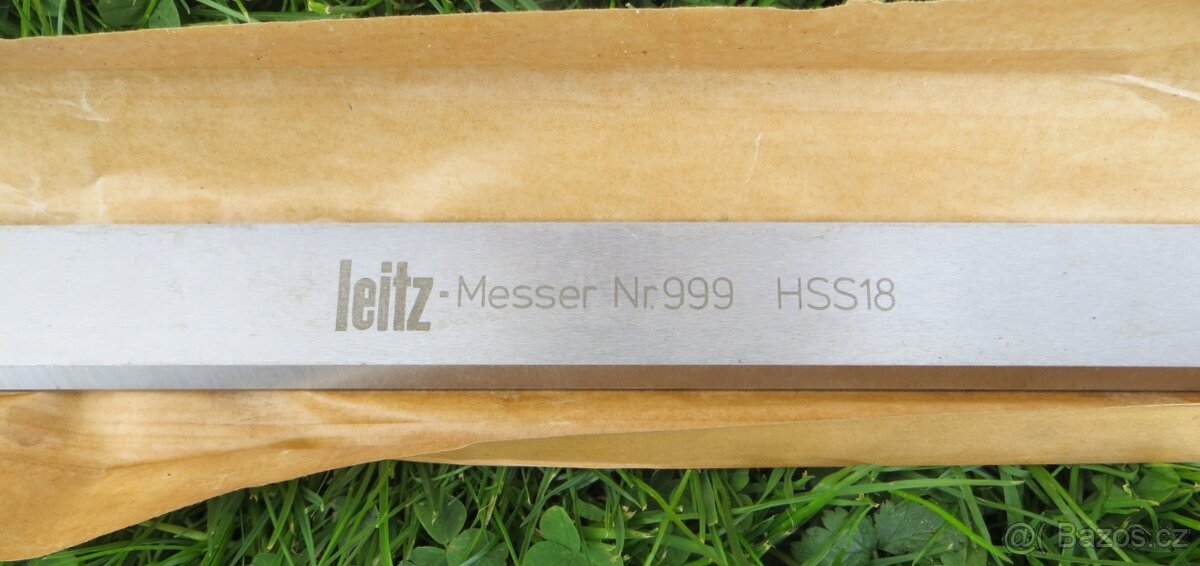 Hoblovací nůž značky Leitz - délka 810 mm