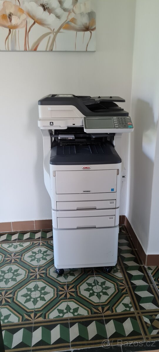 Barevná multifunkční tiskárna A3  OKI MC 853dnct