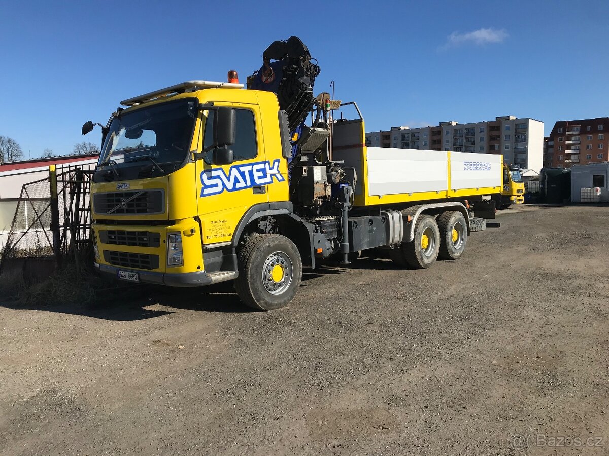 VOLVO FM13 400 6X6 PM 34 + navijak (21m)