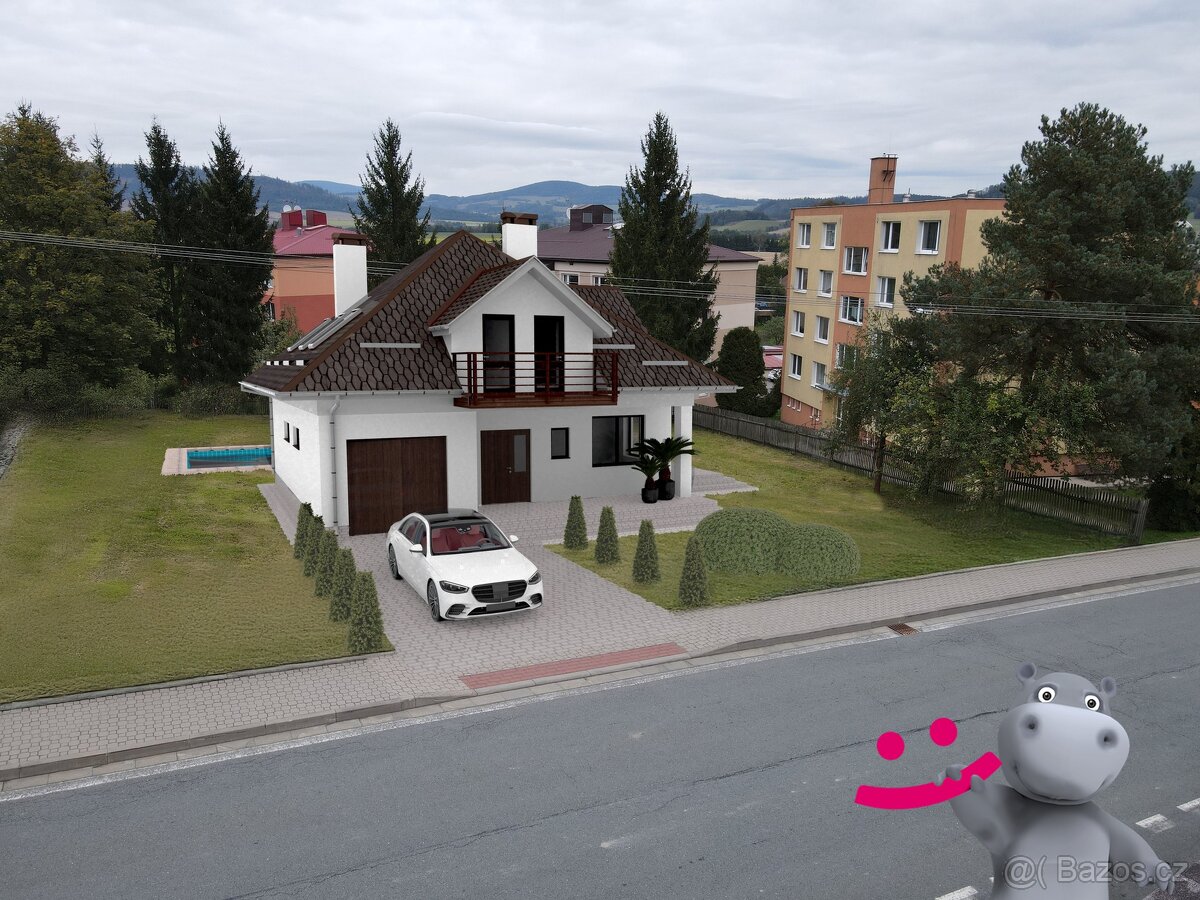 Prodej pozemku pro bydlení, 1 528 m2 - Štíty, ev.č. 58312