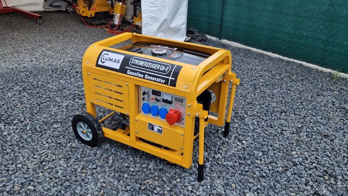 Generátor Elektrocentrála, 230V/400V, 8kW