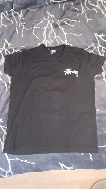 Stussy černý tričko