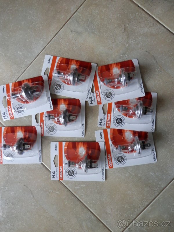 Žárovky do auta  OSRAM H4 Original, 12V 60/55W