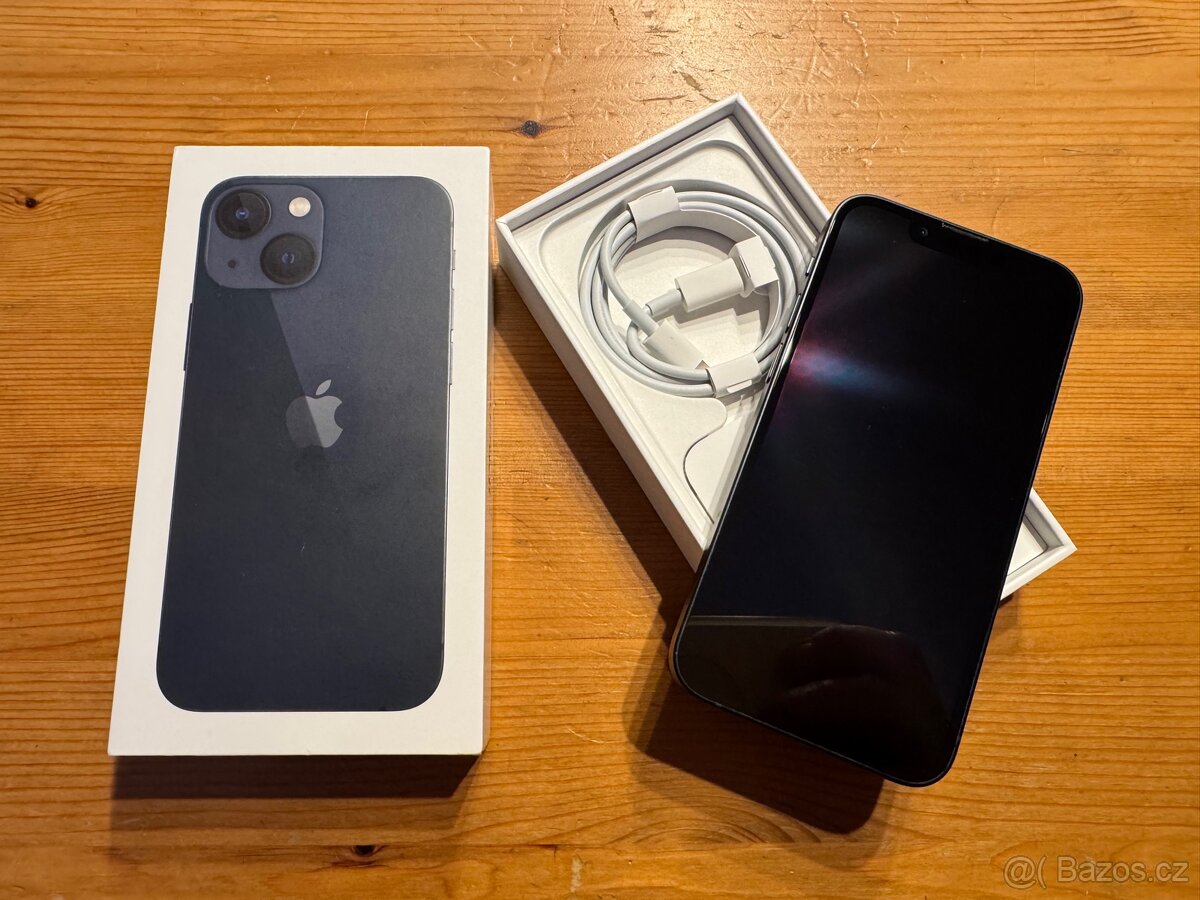 Apple iPhone 13 Mini 128GB černá (MLK03CN/A) DPH