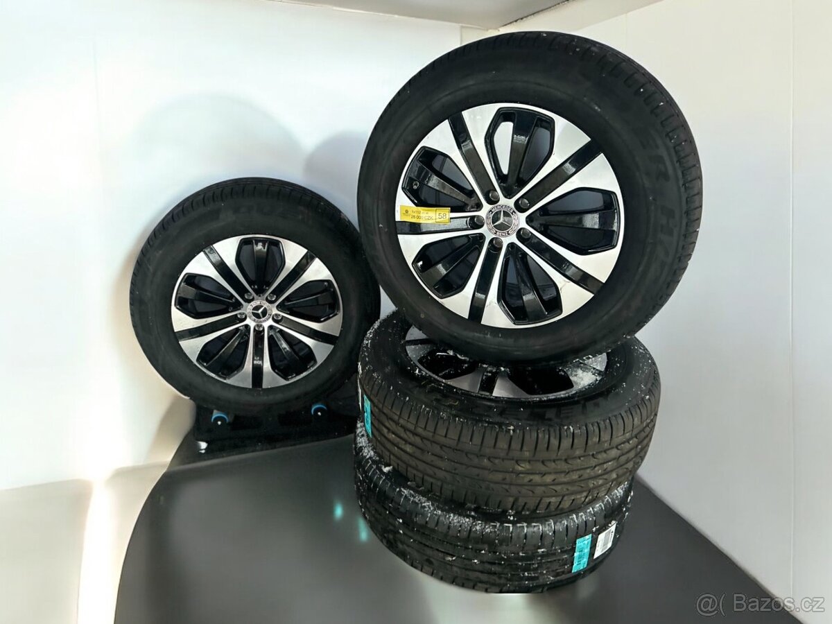 Zánovní originální alu kola Mercedes 5x112 r18 + 235/60