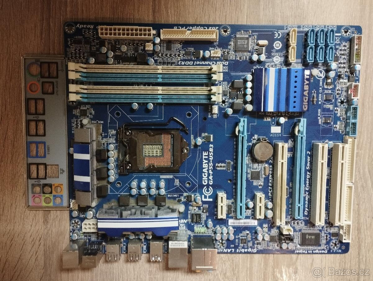 Gigabyte GA-P55-USB3 (rev. 2.0) - POPIS