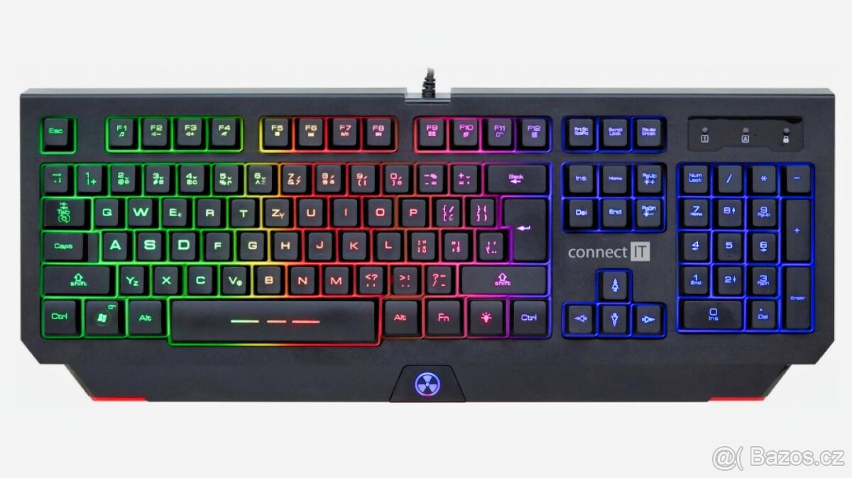 Klávesnice Connect IT Battle CI-1129 ve stavu nové