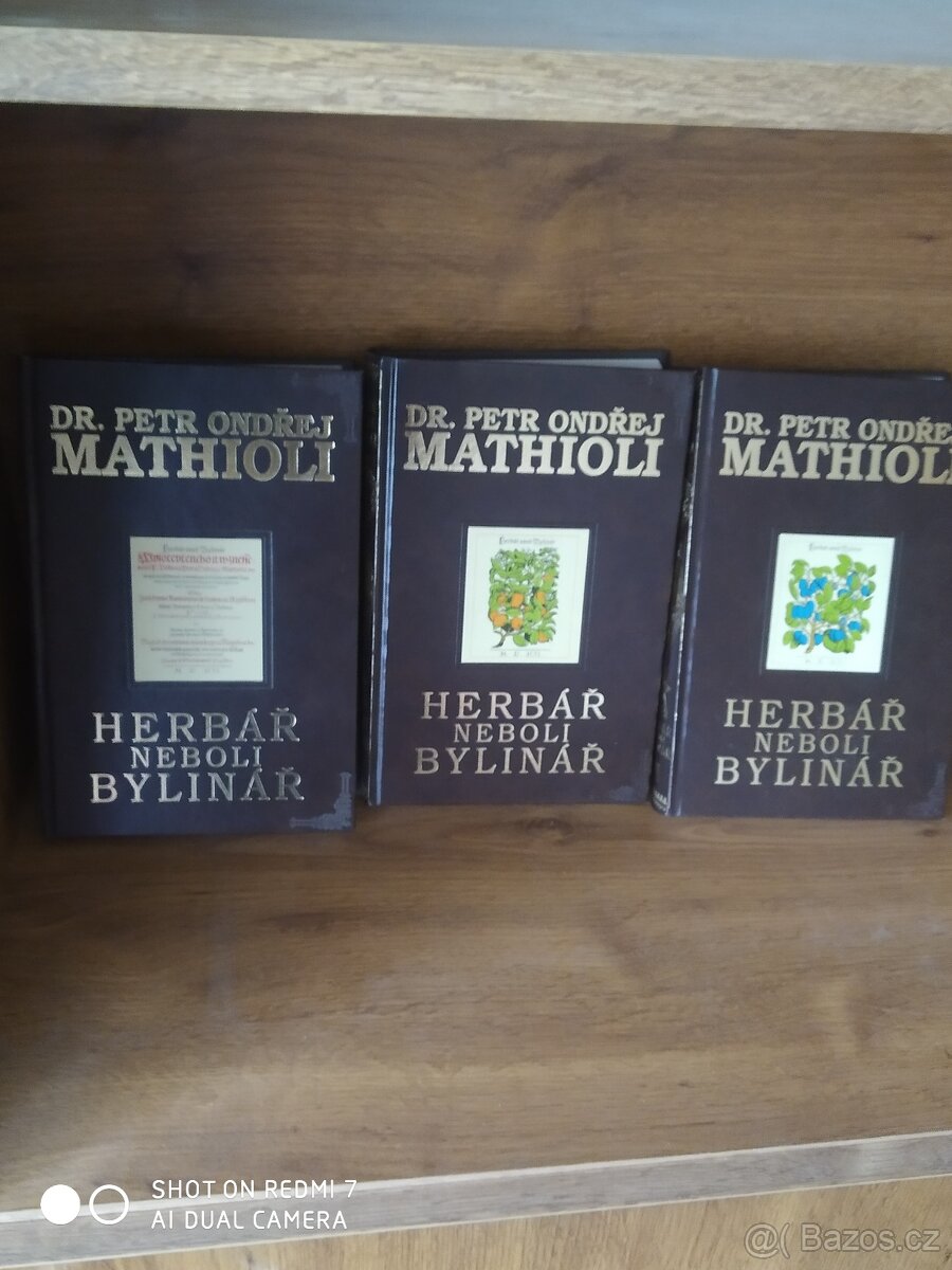 Prodám knihy Dr Petr Ondřej Mattioliho