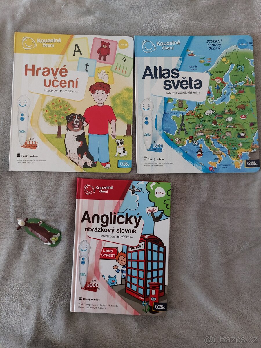 Kouzelné čtení - Hravé učení, Atlas světa, Anglický obrázkov
