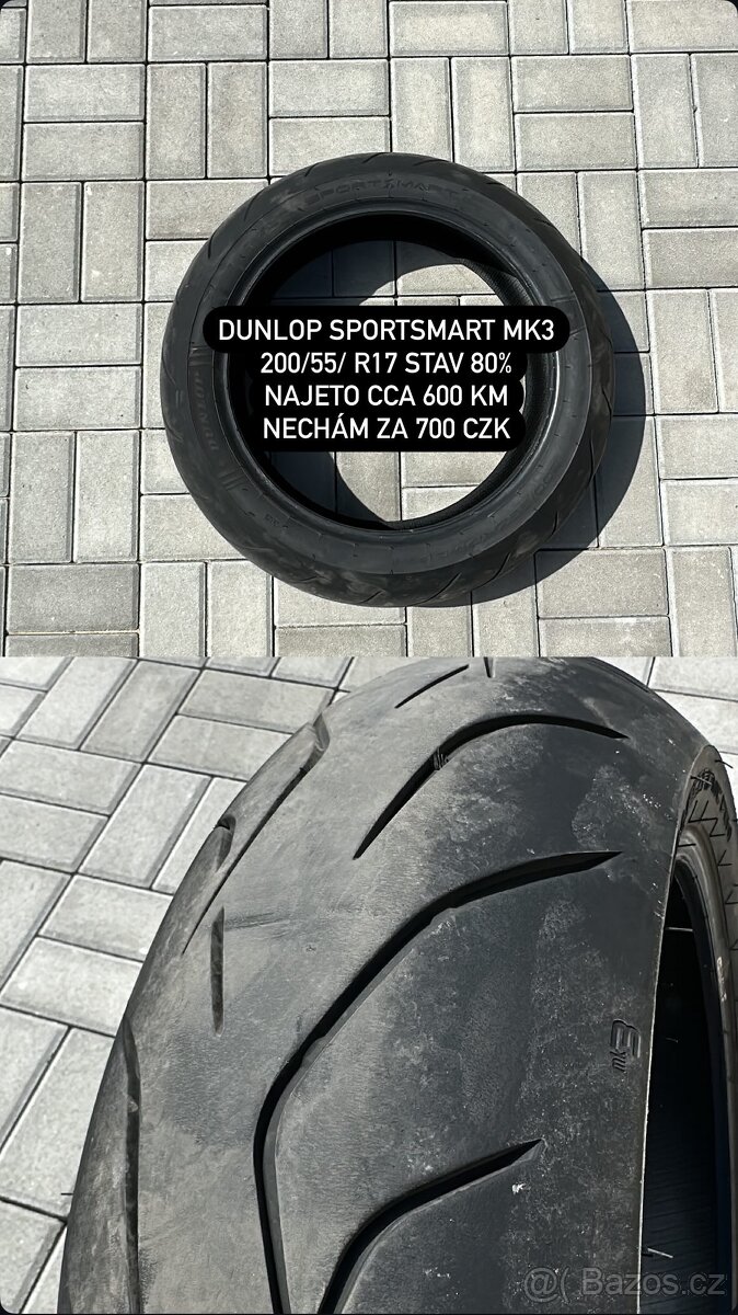 Dunlop SportSmart MK3 200/55/R17