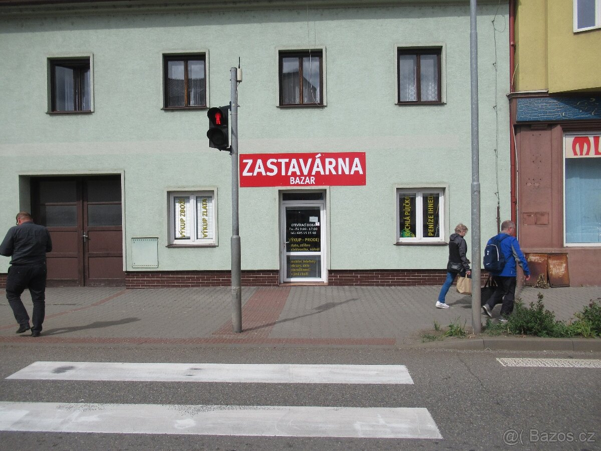 Přenechám prodejnu Zastavárna-Bazar
