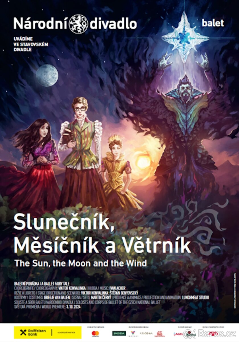 Slunečník, Měsíčník a Větrník - 31. 5. 19:00 , Praha