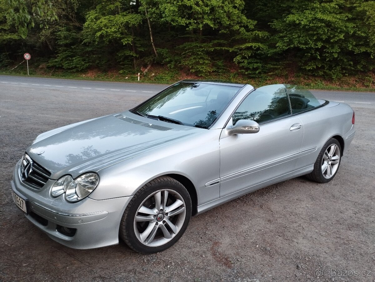 Mercedes Benz CLK Cabrio 200 Kompressor 2008 Technicky top s