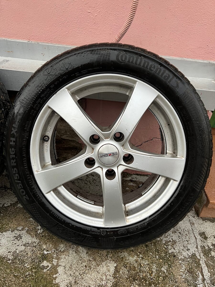Prodám Alu kola s pneu