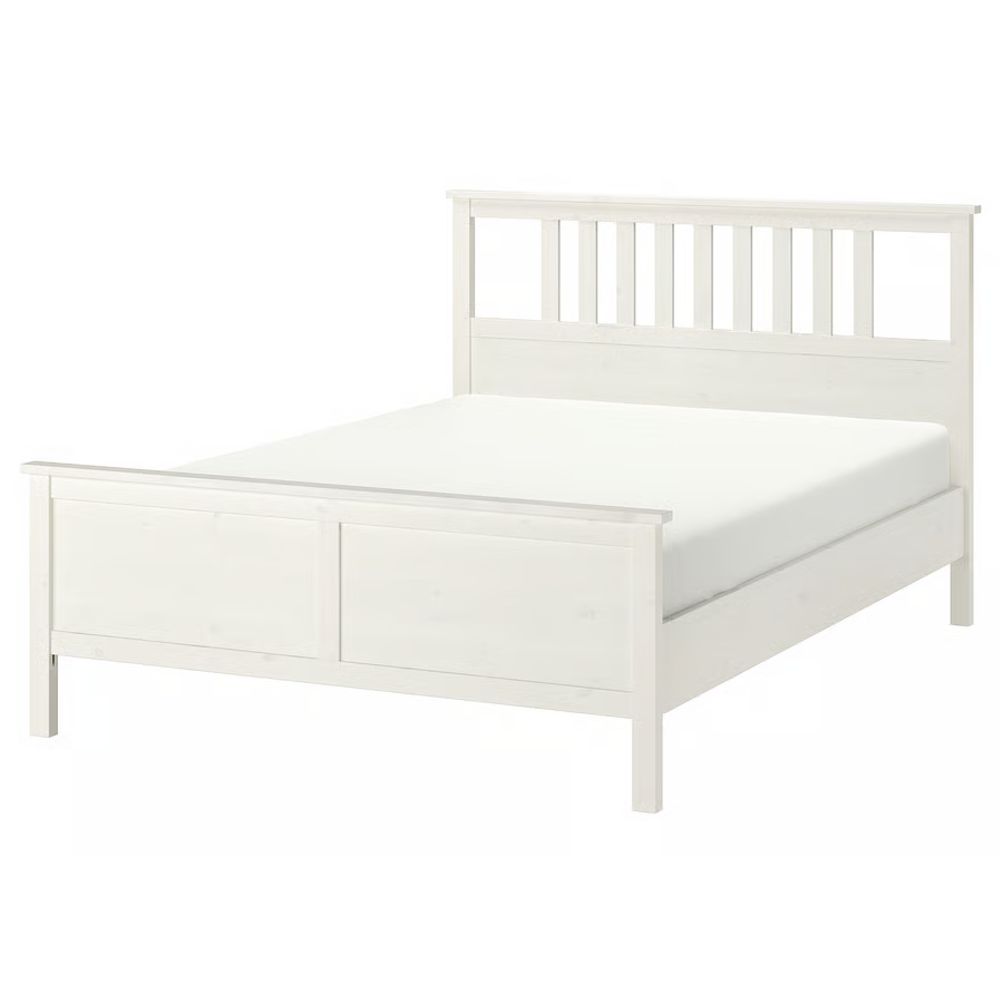 Hemnes postel Ikea 180x200 bílá