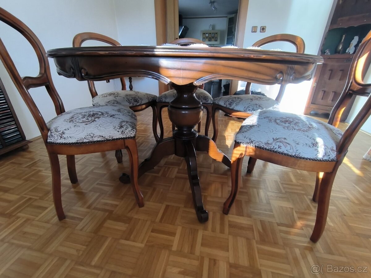 prodám jídelní rustikální set