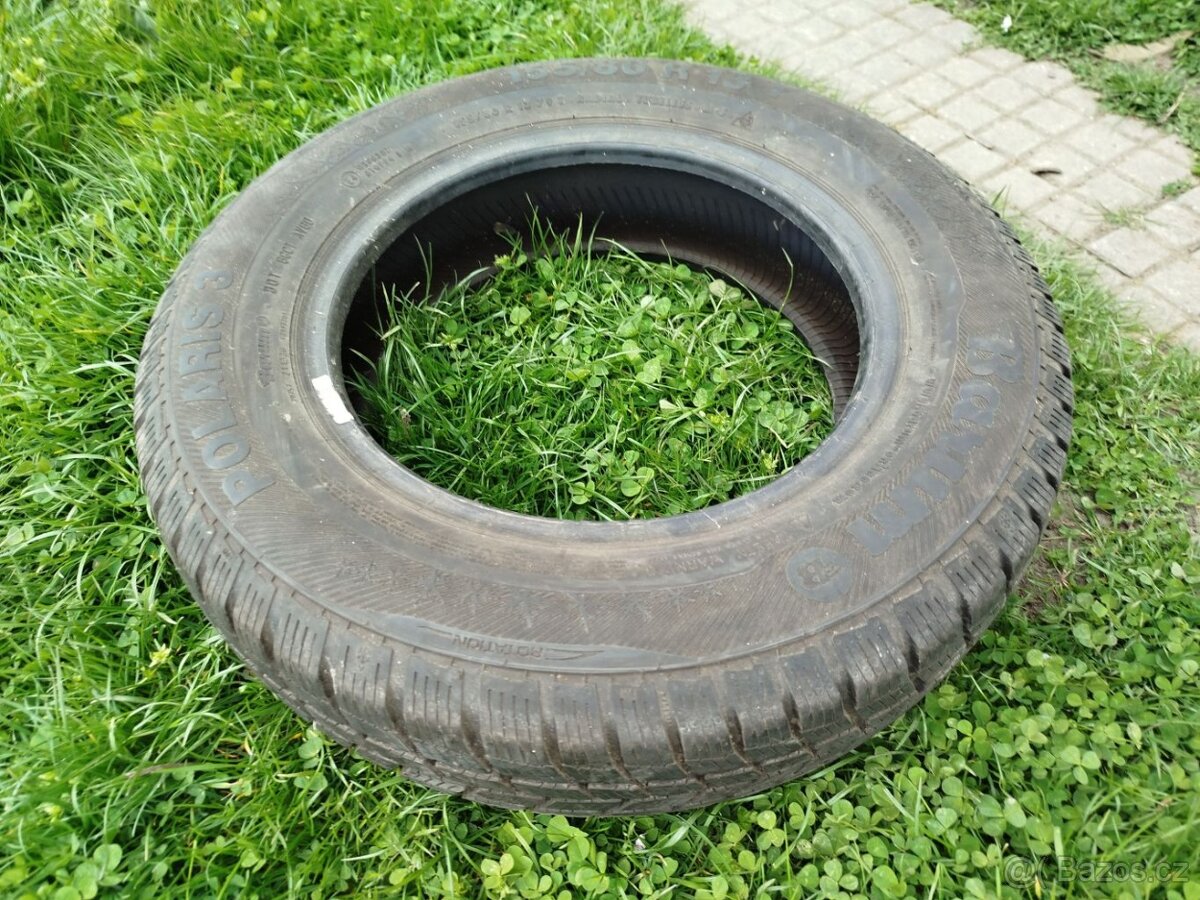 Prodám pneu Barum Polaris 3 155/80 R 13 79T 5-6mm
