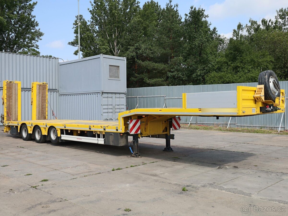 Kässbohrer LOWBED, 45 TUN, NAJETO 48593 KM, ROZTAHOVACÍ, HYD