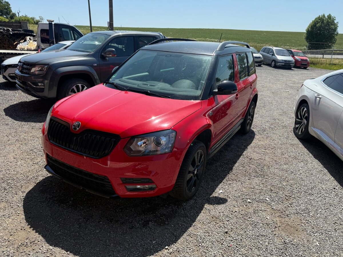 Škoda Yeti 1.4 TSI DSG Monte Carlo, xenony, tažné, 144tkm