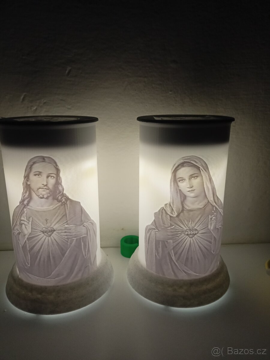 Solární hřbitovní světlo