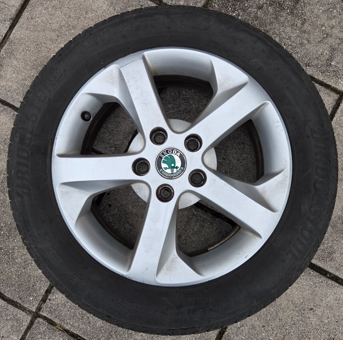 Alu kola Škoda 6,5Jx16 ET50 (Seat,VW,Audi)