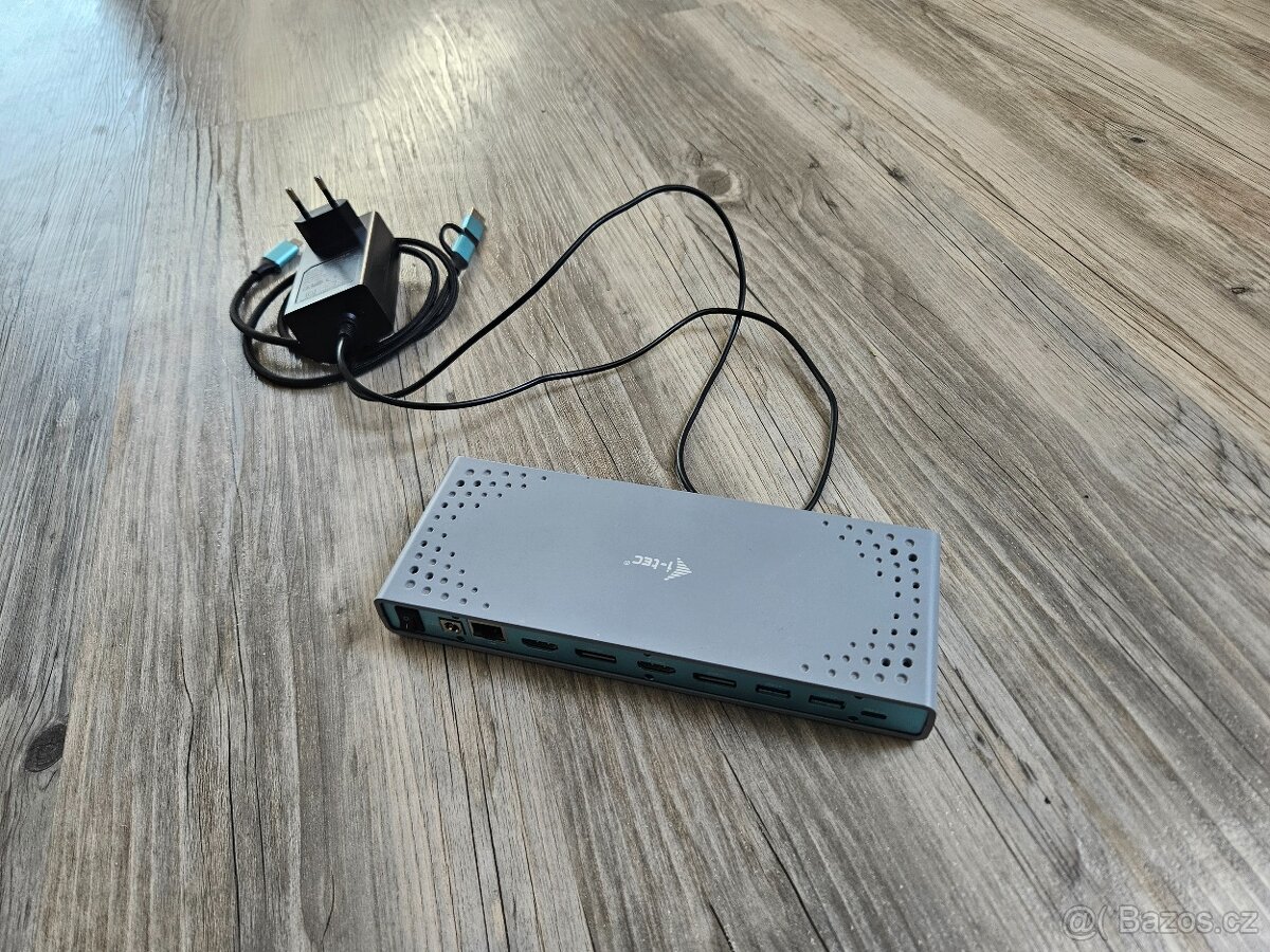 Dokovací stanice - i-tec USB 3.0 / USB-C 5K/2x 4K 60Hz video