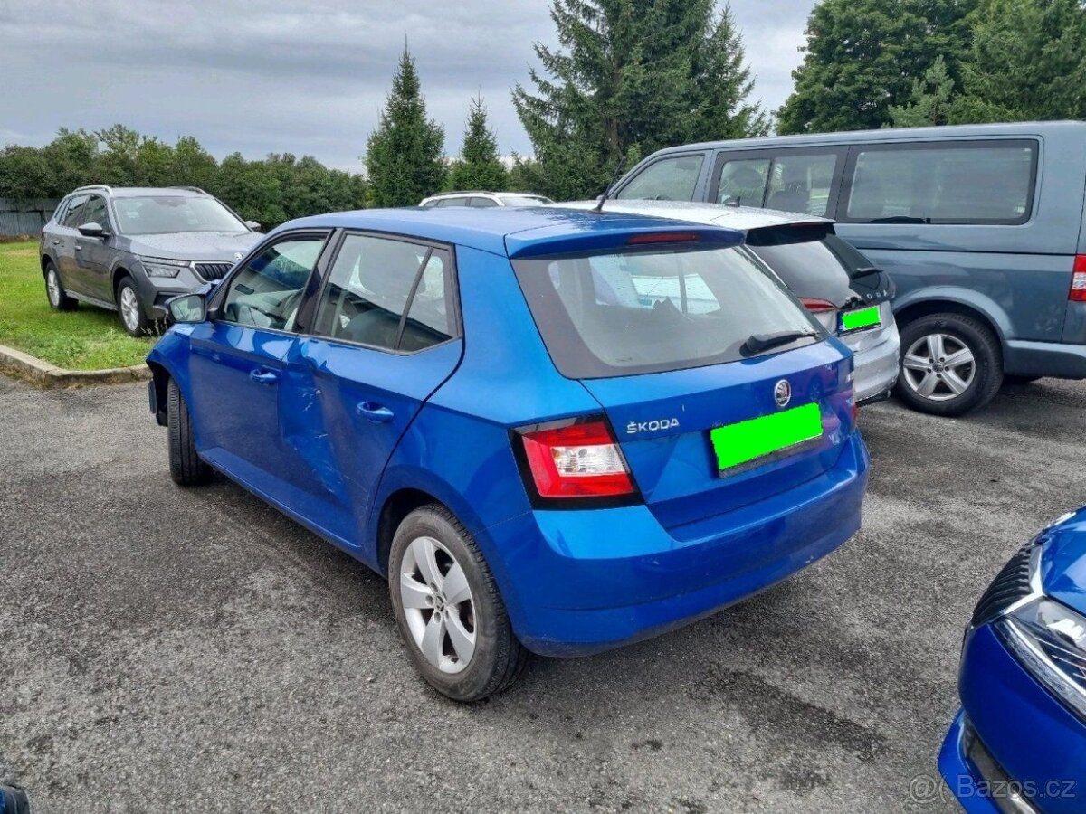 ŠKODA FABIA 3 1.2 TSI 66KW 2016