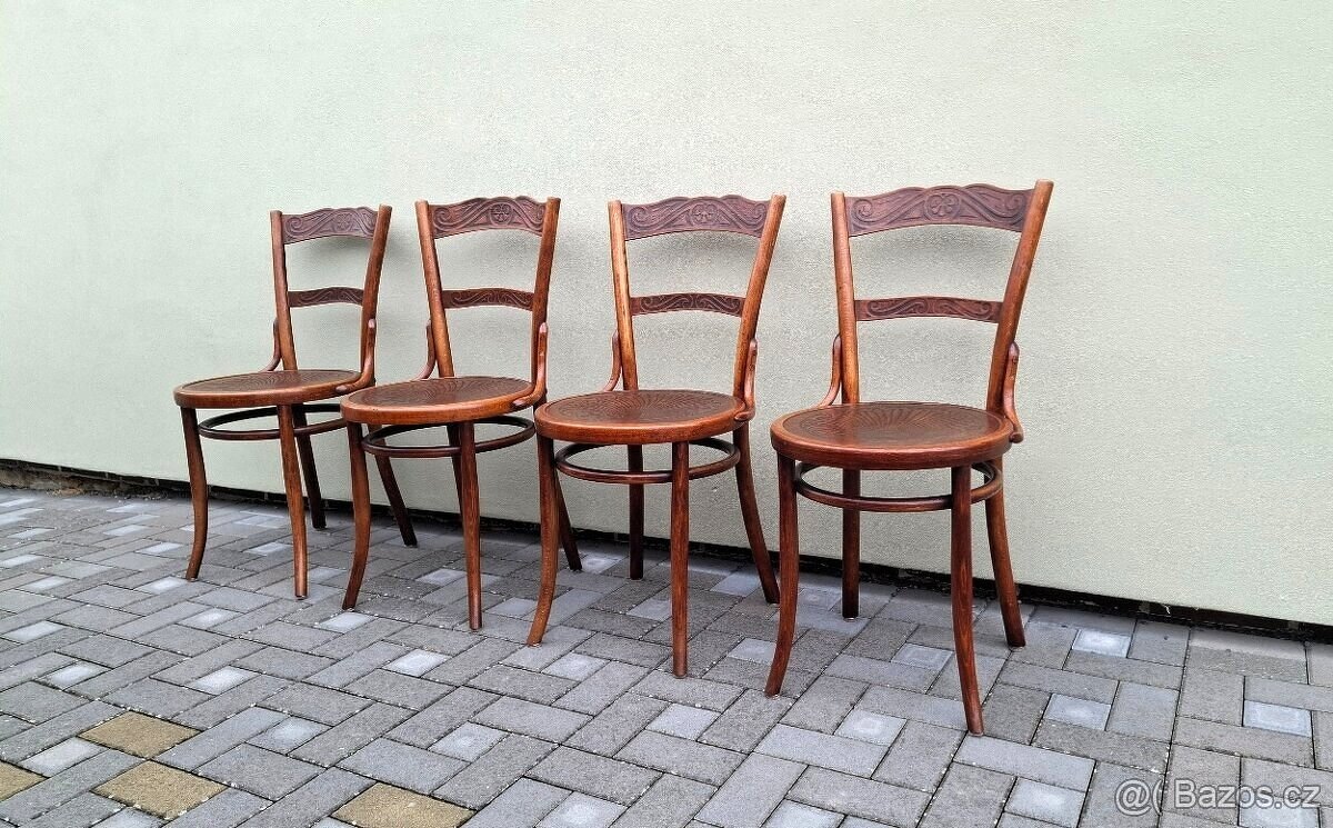 Jídelní židle THONET 4ks