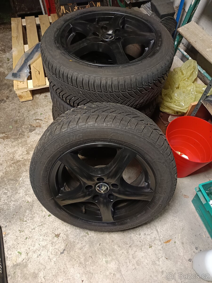 ALU kola 205/55R16 VW, škoda